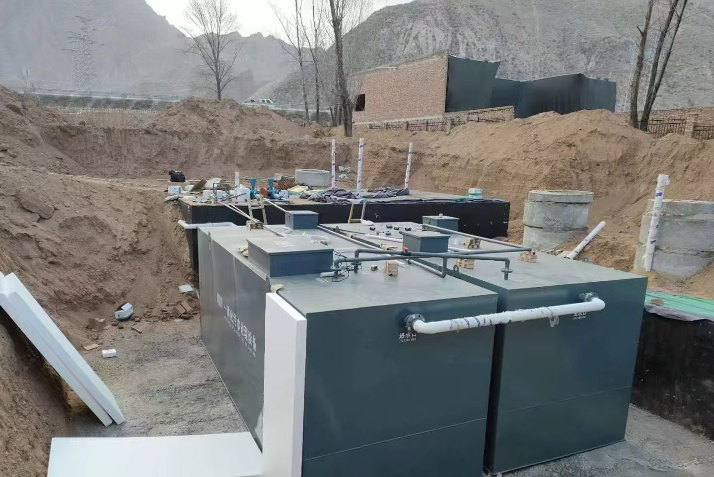 沿滩一体化污水处理设备